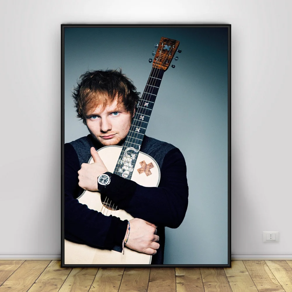 Edward Christopher Sheeran Art Silk Poster Home Decor 12x18 24x36inch