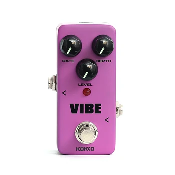 

KOKKO VIBE Mini Analog Rotary Speaker Electric Guitar Effect Pedal True Bypass Full Metal Shell Guitar Parts Accessories