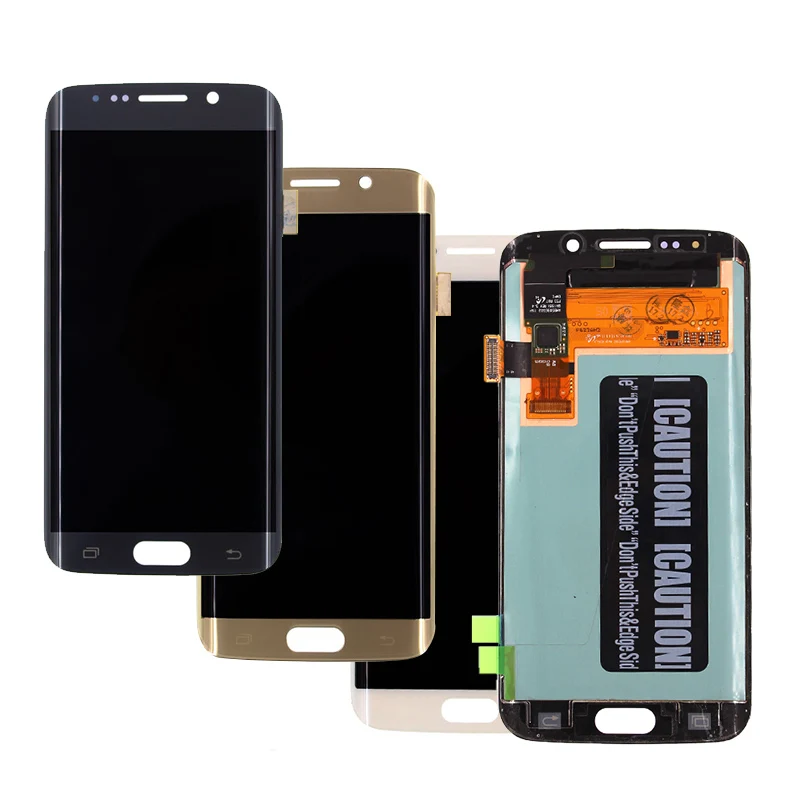

Super Amoled for Samsung Galaxy S6 Edge G925 G925F G925A LCD Display With Frame Touch Screen Digitizer Full Assembly Replacement