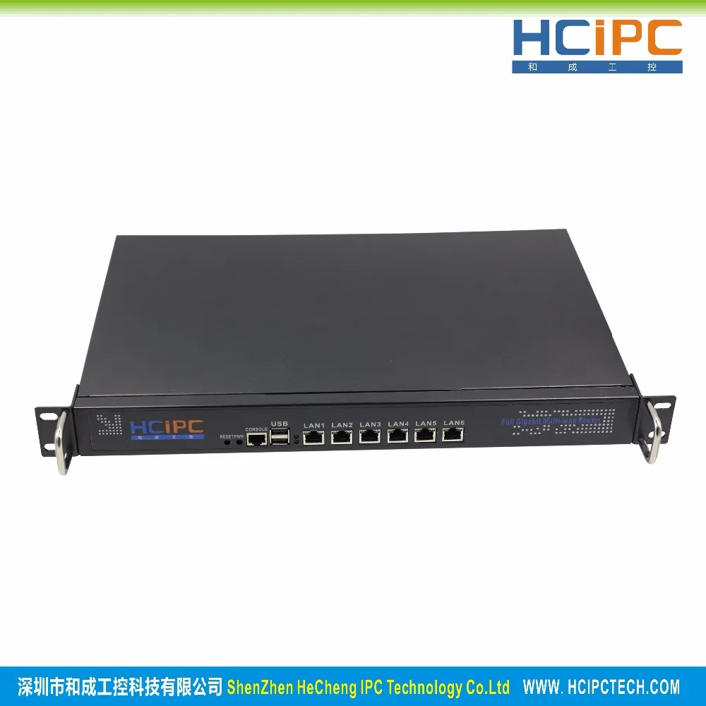 HCiPC B207-1 HCL-SZ87-6LB, Barebone, LGA1150 Z87 82574L 6LAN 1U система брандмауэра, 6LAN материнская плата, 1U 6LAN сетевой маршрутизатор