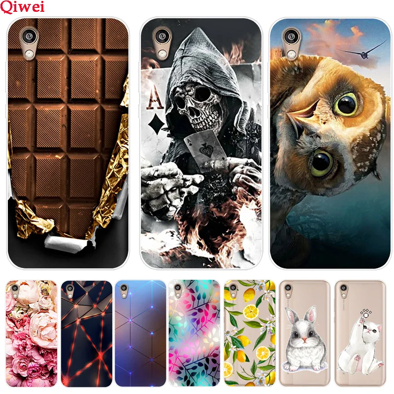 

For Huawei Honor 8S Case Silicone TPU Soft Phone Case For Huawei Honor 8 S 8S KSE-LX9 Honor8S Case Back Cover Cute Painted Coque