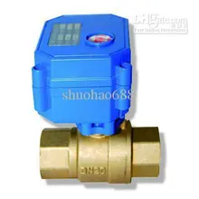 2way латунь CR04 DN20, 3/4 дюймов DC12v электрический клапан для детектор утечки воды оборудование