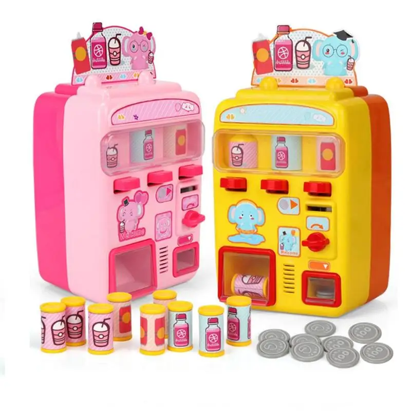 Игрушечный торговый автомат моделирование торговый дом набор продуктов игрушки для детей обучающий воображаемый играть подарки на день рождения