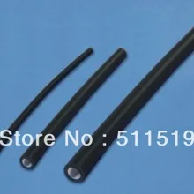 5 мм/7 мм твердое ядро конец свечение кабель с черной куртке ПВХ для зрительного объединения или солнце светит свет передачи освещение в сауне и т. д