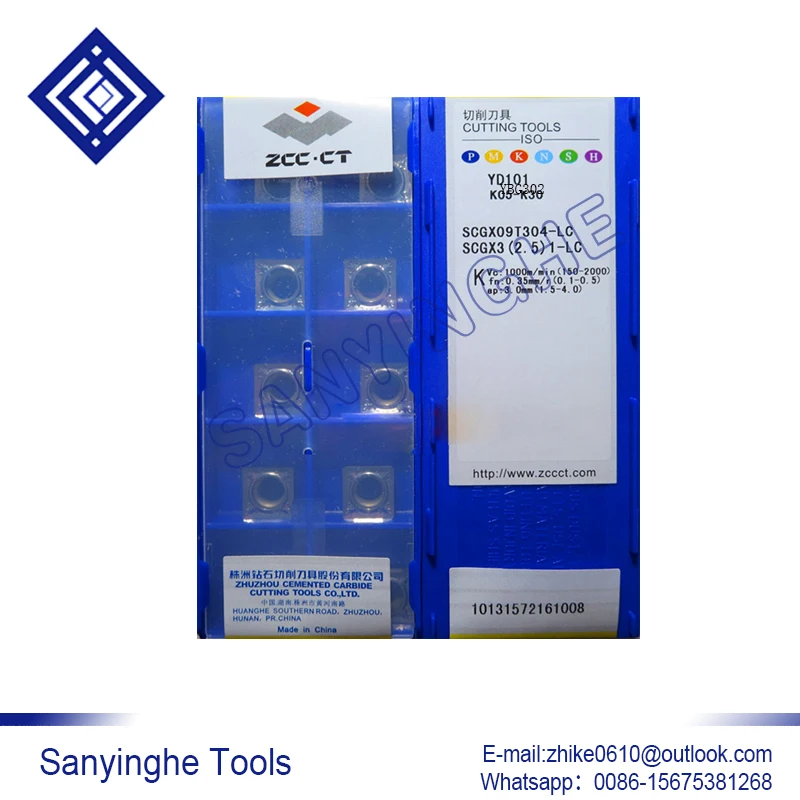 

10pcs/lots YD101 SCGX09T304-LC cnc carbide turning inserts