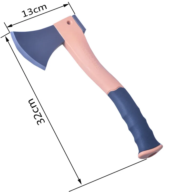 Королевский морской топор Высокое качество кемпинг один бит стекловолокна и резиновая ручка высокоуглеродистой стали голова валки топор