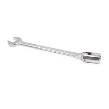 

uxcell 17mm Swivel Head Combination Socket Spanner Wrench Repairing Tool for Car