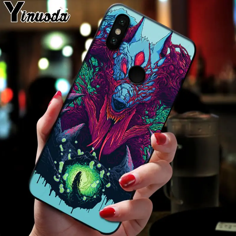 Yinuoda Hyper Beast Cs go аксессуары для телефонов Чехол для xiaomi redmi 7 5plus 6pro 6a note8 go note5 note7 note8pro mi8se 9se чехол