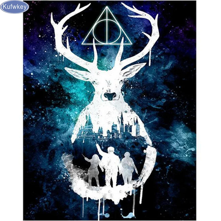 

5D Diy Diamond Painting Cross Stitch Handmade Diamond Embroidery Rhinestones Diamond Mosaic Deer Animals Home decor