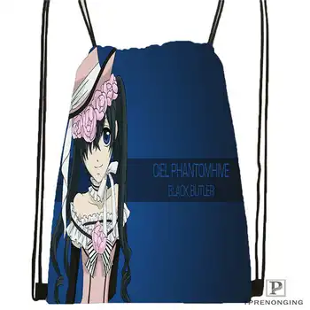 

Custom Ciel.Phantomhive.full.@02 Drawstring Backpack Bag Cute Daypack Kids Satchel (Black Back) 31x40cm#180611-01-07