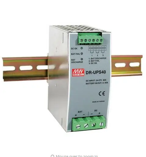

Meanwell power supply DR-UPS 40 40A DC UPS Module24-29V