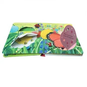 Usborne Peep Inside The Garden English Learning Flap Picture Book Educational 3D Flap Picture Books Children Reading Book 4