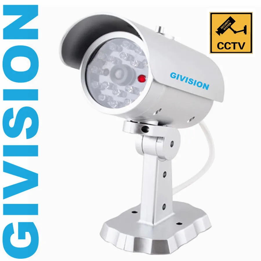 fake dummy security camera home cctv surveillance outdoor waterproof