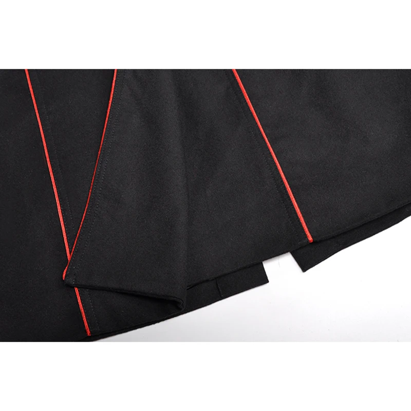 HIGH QUALITY New Stylish 2018 Designer Wool Coat Women's Double Breasted Long Overcoat