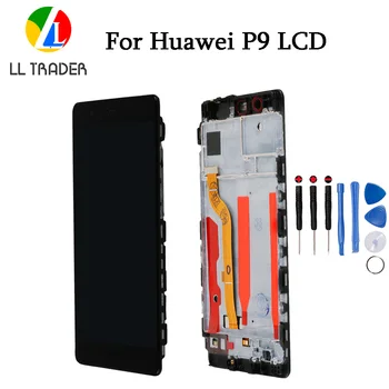 

100% Tested For Huawei P9 Screen Replacement Touch LCD Display Assembly P9 LCD Screen Pantalla Digitizer Part+Tools