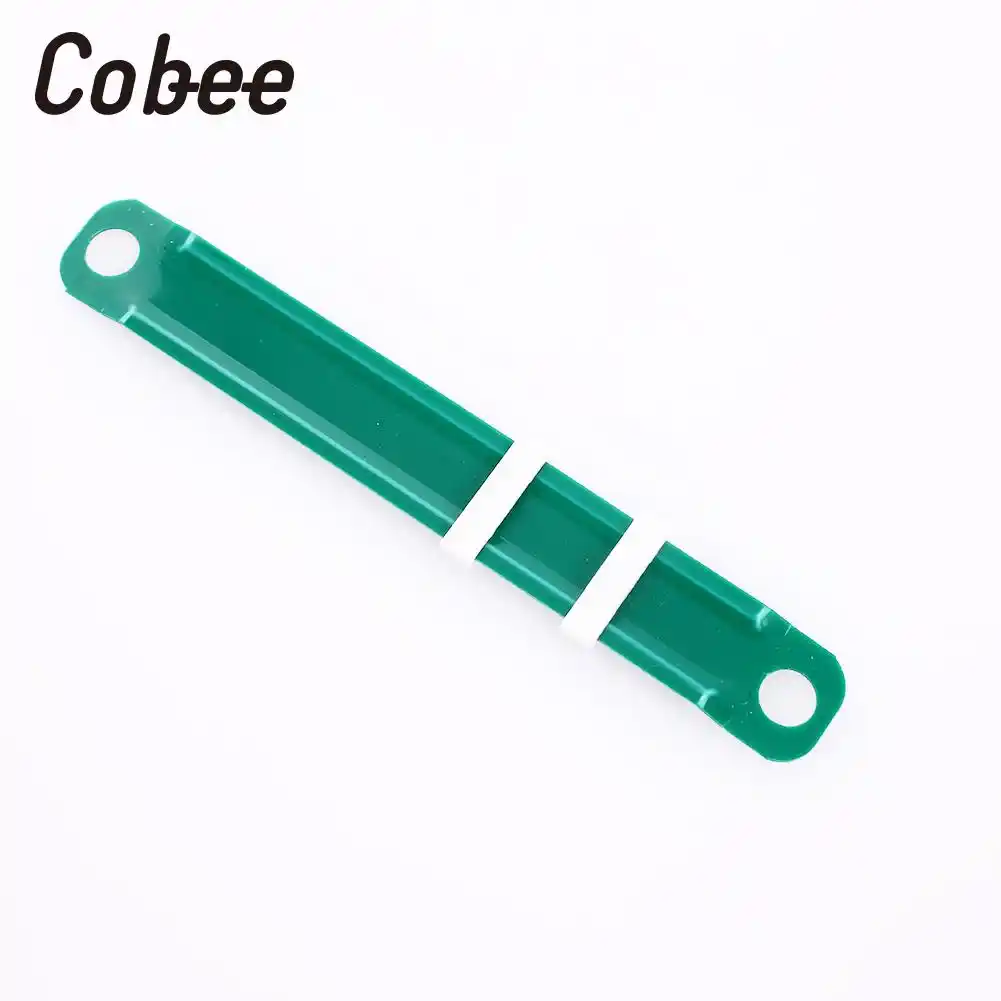 50Pcs/Lot 2 Holes Document Paper Fasteners Plastic Binding Binder Rings