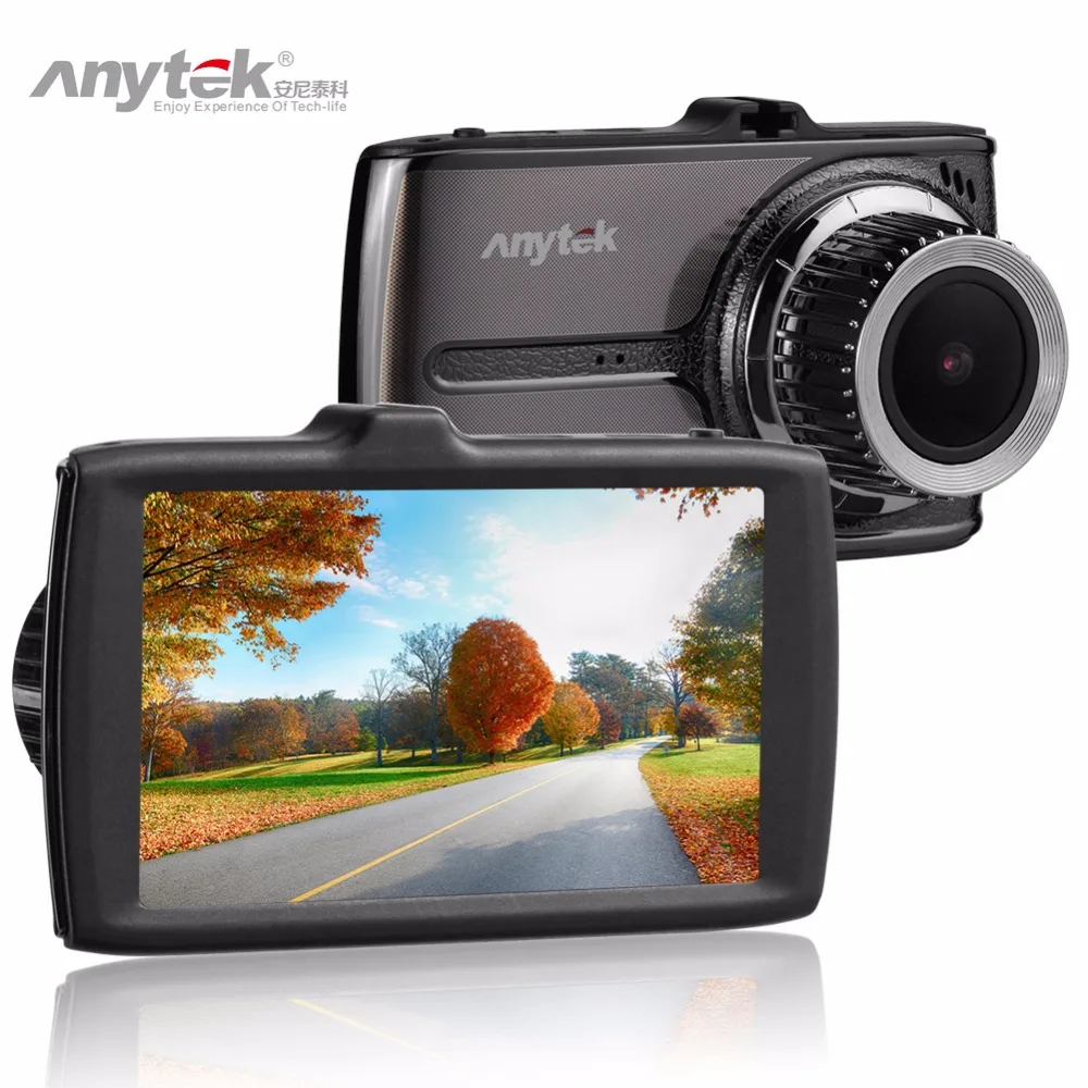 

Anytek G66 3.5in FHD 1080P Car DVR Touch Night Vision Remote Monitor Rear View Mirror Camera Dual Lens Dash Cam