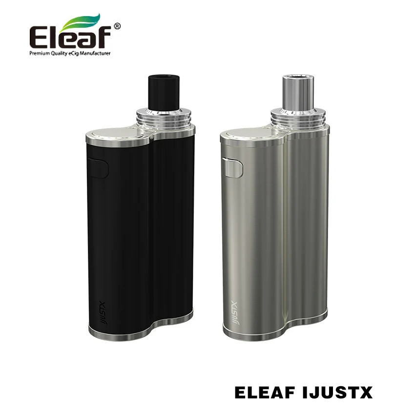 Original ELEAF IJust X Kit 50W 3000mah Box Mod with 7ml Atomizer IJustX Electronic Cigarette Starter | Электроника