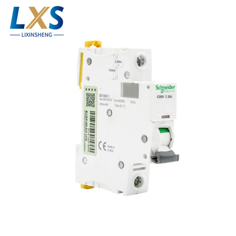 Миниатюрный автоматический выключатель Schneider IC65N Тип C Acti9 1P 2P 3P 4P|Автоматические