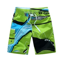 Dk13 Для мужчин для отдыха пляжные шорты трусы летние каникулы свободные Quick Dry печати Для мужчин Swim Trunk шорты-боксеры купальники Sunga Шорты