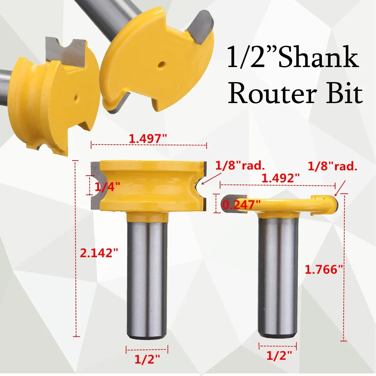 Buy 2 pcs/set 1/4" Diameter Canoe Flute and Bead