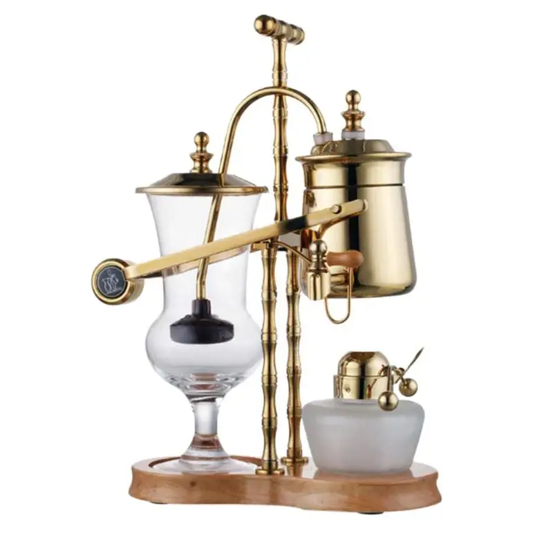 Glass Alcohol Lamp Siphon Water Drop Coffee Machine Vacuum Coffee Maker Potin Coffee Makers