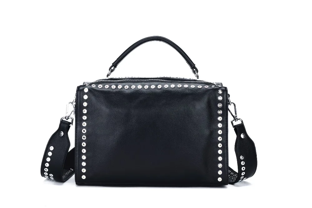 

2017 Genuine Leather Women Handbags Fashion Design Elegant Bags Real Cowhide Genuine Leather bag luxury shoulder bags