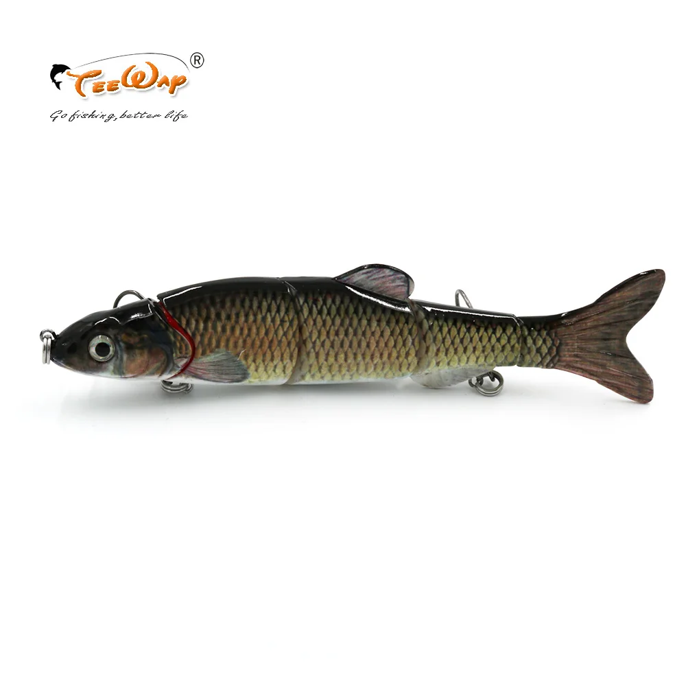 

New Product Fishing Lure 5 Segment Swimbait Crankbait Hard Bait Slow 38g 16cm Fishing hook Fishing Tackle FL5-01