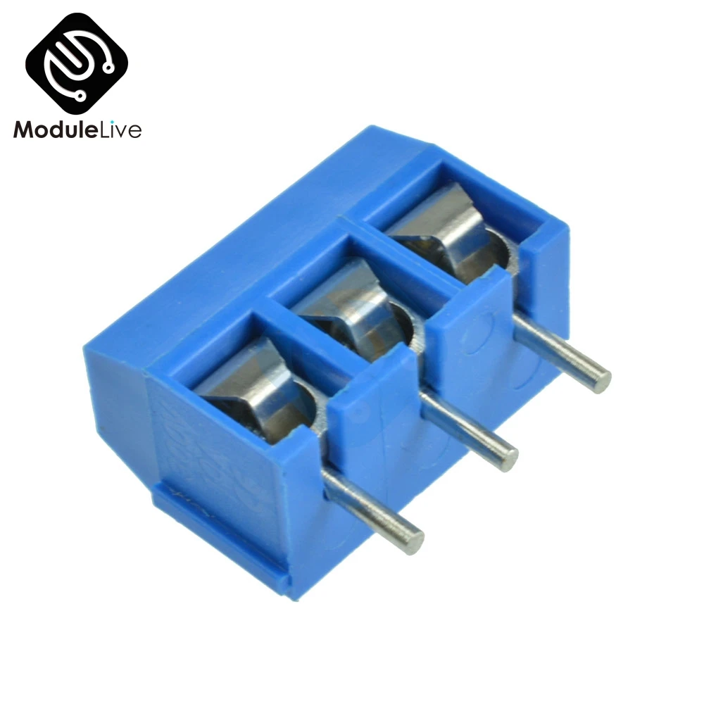 

10PCS KF301-3P 5.08mm 3 Pin Connect Terminal Screw Terminal Connector
