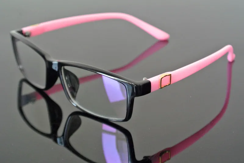 Retro Fashion Pink Eyeglass Frames Full Rim Man Women computer uv400