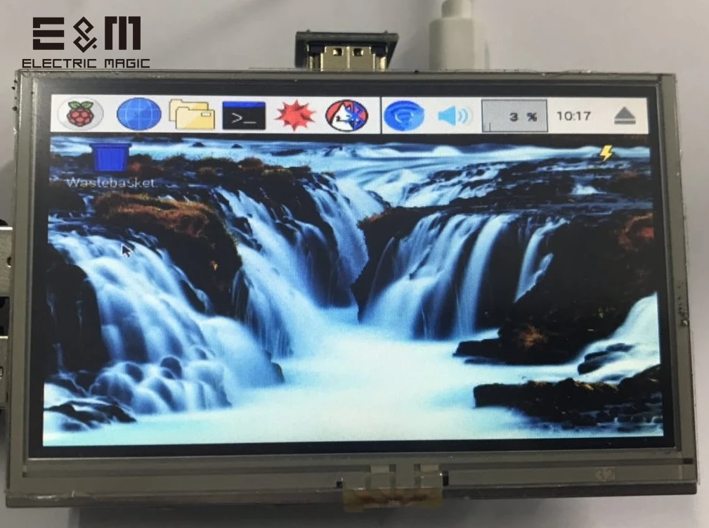 ЖК монитор диагональю 4 3 дюйма с поддержкой интерфейса HDMI 60 Гц HD экран USB 5 В для