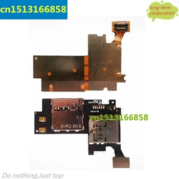 

For Samsung I317 Galaxy Note 2 AT&T SIM Card Connector and Memory Card Holder Flex Cable (OEM)