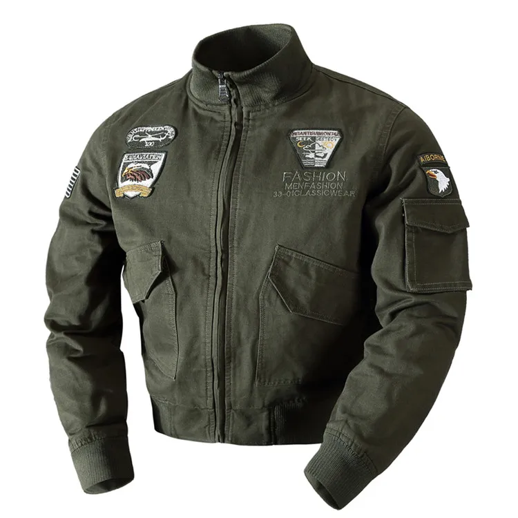 Зимняя мужская куртка-бомбер, куртка пилота военно-воздушных сил, теплая Толстая тактическая армейская куртка, шерстяная подкладка, хлопок, тепловое Мужское пальто