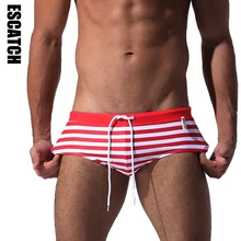 Escatch, мужская новая спортивная одежда, одноцветные плавки, пляжная одежда, бикини, низкая посадка, трусы, купальный костюм, Brave Person