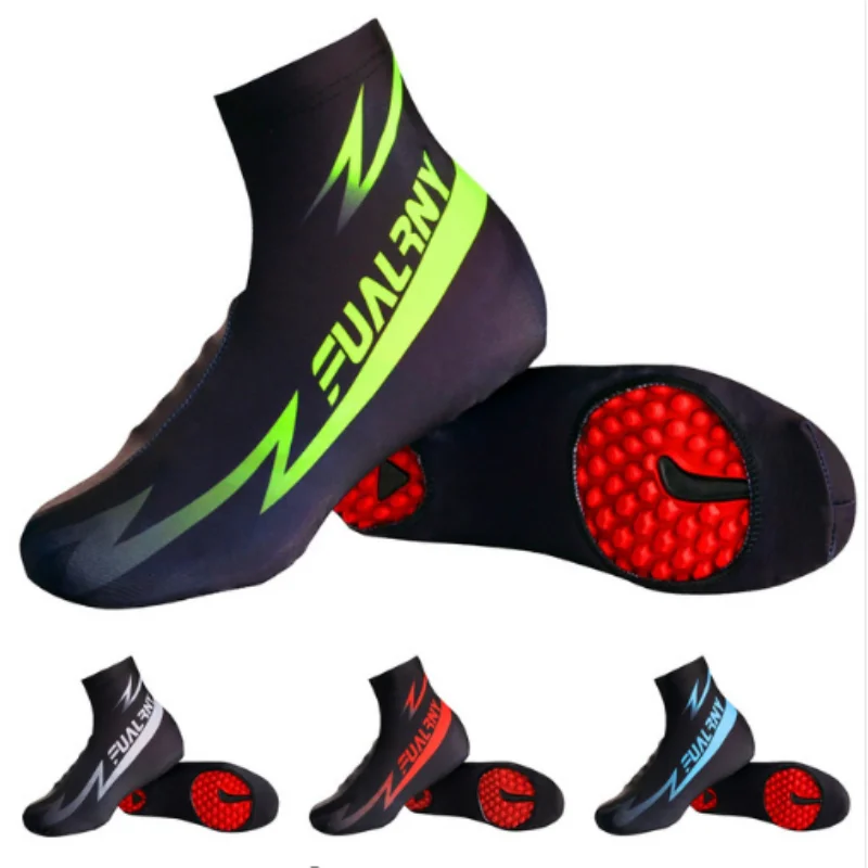 

Fualrny Professional MTB Cycling Shoe Cover Quick Dry 100% Lycra Unisex Sports Sneaker Racing Bike Cycling Overshoes Shoe Covers