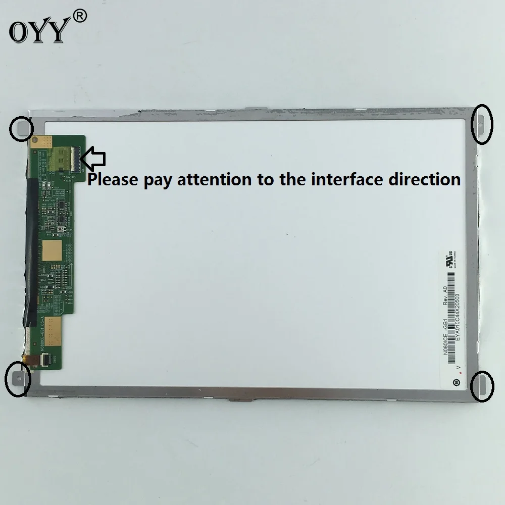 

N080ICE -GB1 REV.A0 C3-A LCD Screen Display Matrix Replacement Parts 8 inch for tablet PC