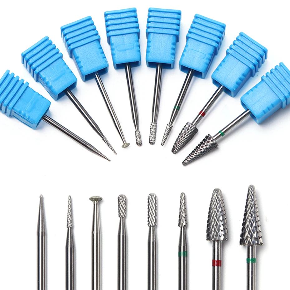 

1pcs Electric Nail Drill Milling Cutter Clean For Manicure Tungsten Carbide Nail Art Tool UV Gel Polish Mills Accessories LE901