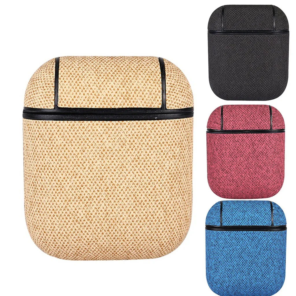

Case Cover Earphone Case Protector Headset For Apple Airpods Charging Case Upgraded and thickened EVA bright hard Elastic rubber