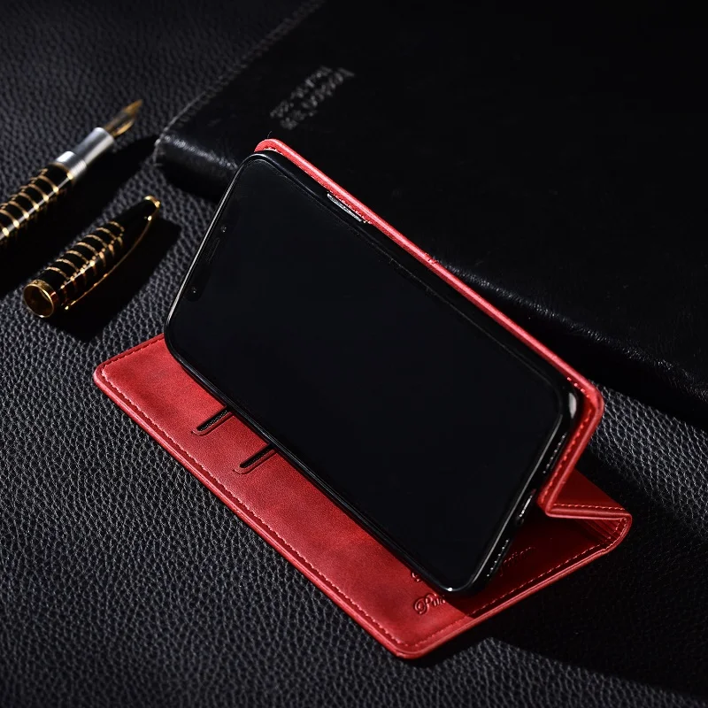 Чехол для Xiaomi Redmi K20 Note 7 7S 7A 8 2 3 4 4A 4X5 5A 6 6A S2 Pro Prime Plus Global version, кожаный чехол с откидной крышкой