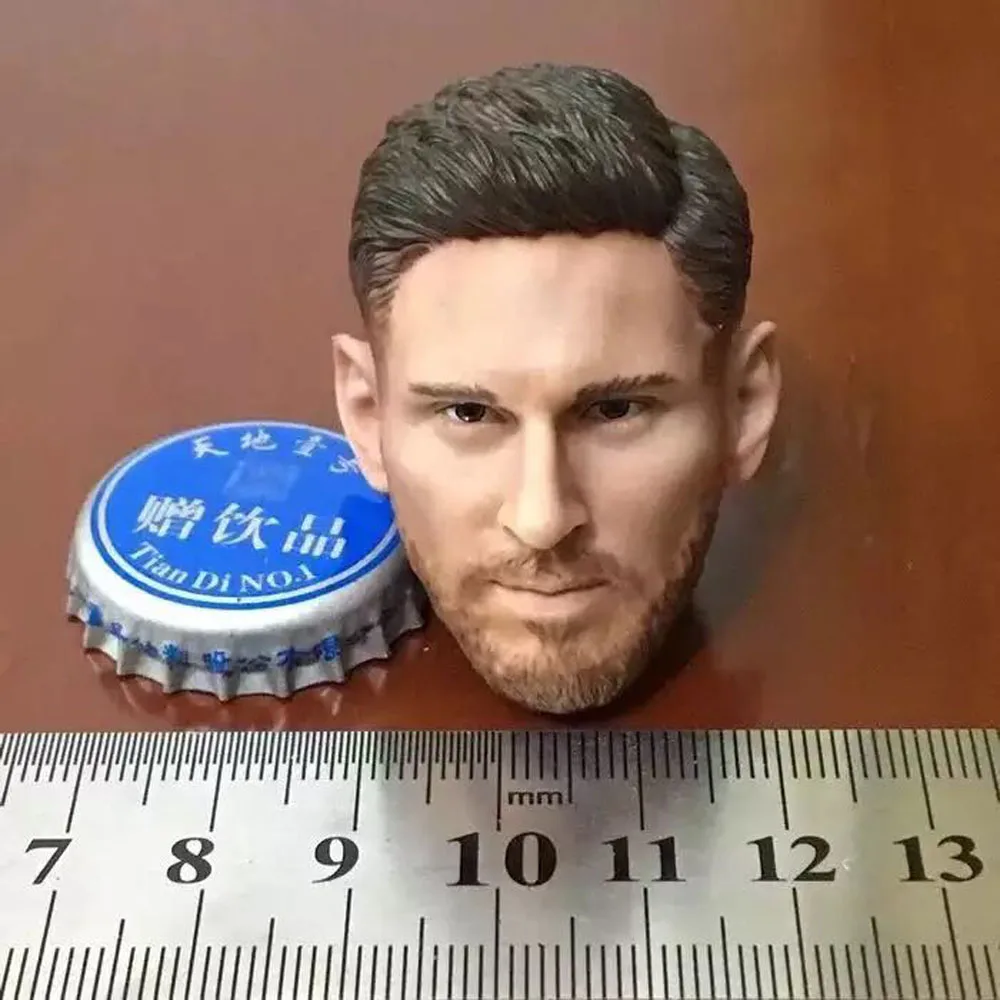 Масштаб 1:6 мужская модель лепки Месси голова резьба фигурка аксессуары для 12