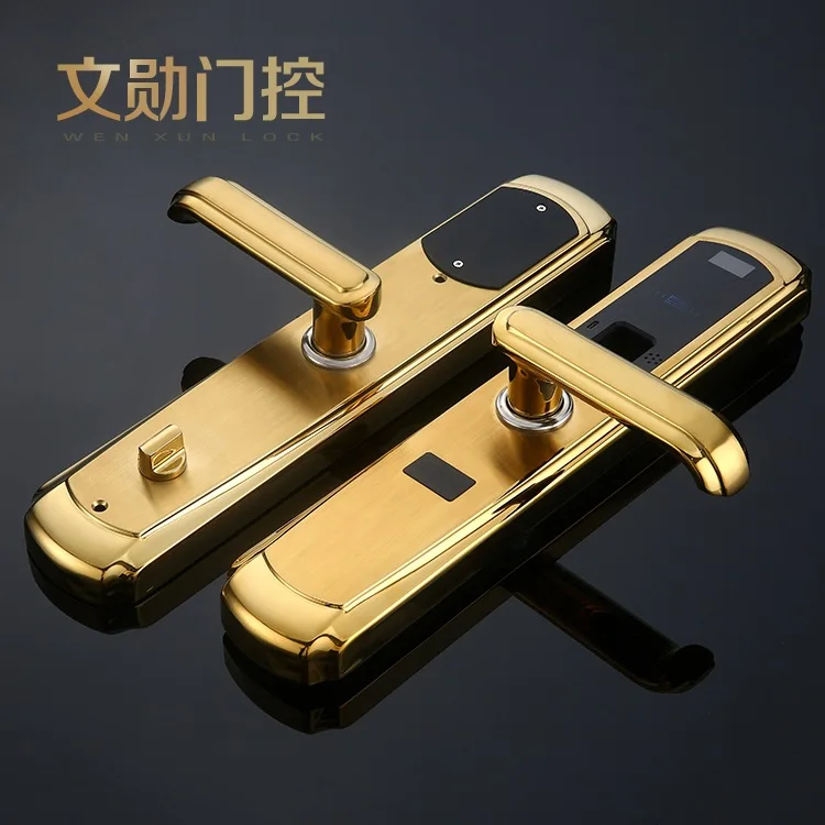 

2018 Free Shipping For Intelligent Anti-theft Lock Home Security Doors Combination Gate Fingerprint Wholesale And Make To Order
