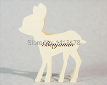 

Deer Place Cards - Fawn, Wedding Place Cards, Place Card, Wedding Seating Card, Bar Bat Mitzvah, Escort Cards