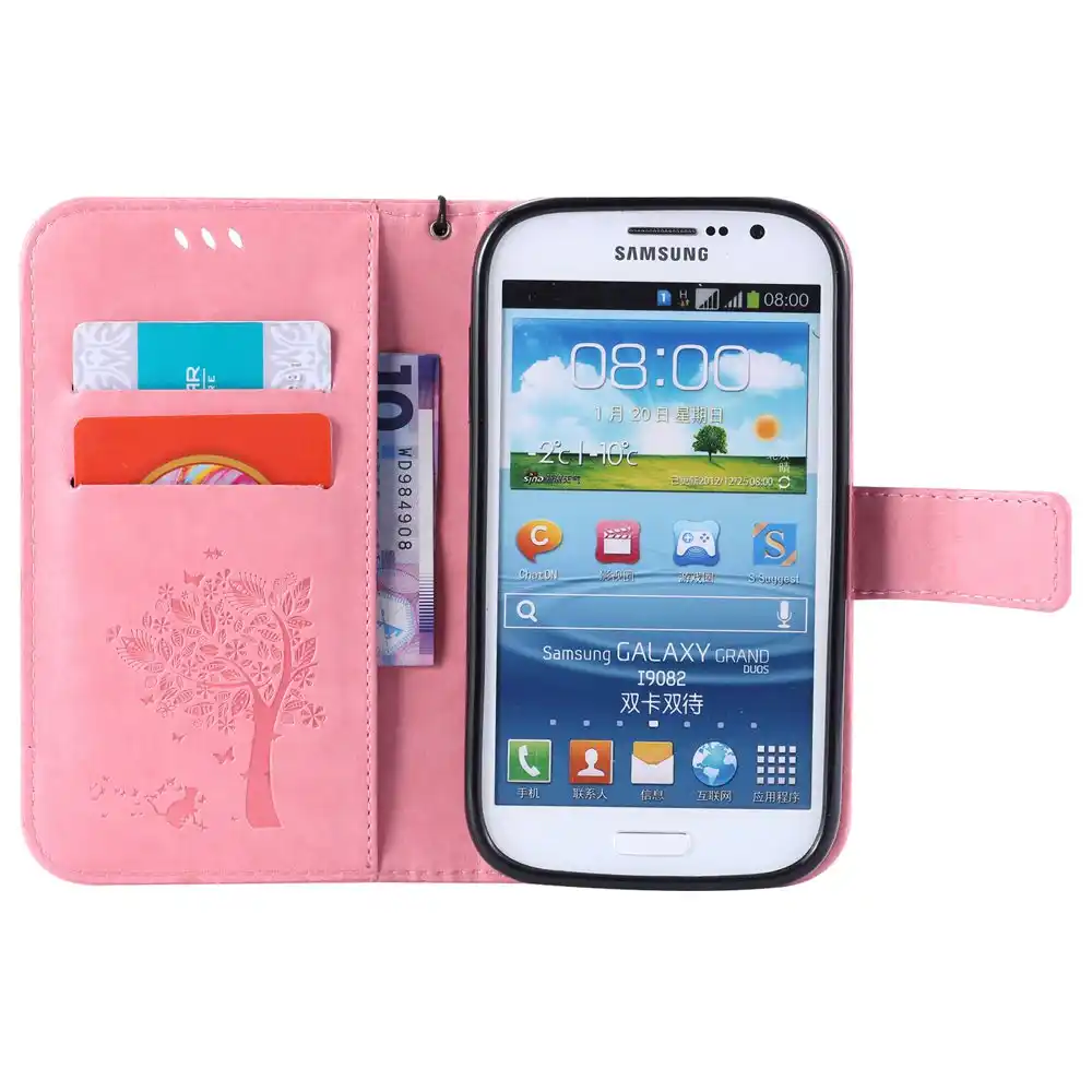 Coque For Samsung Galaxy Grand Neo Duos TPU Wallet Shell Flip ...