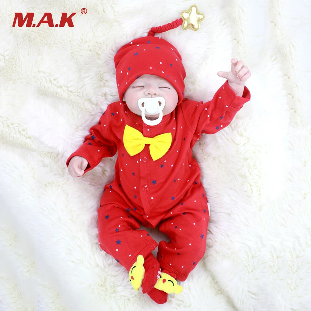 

55 CM Soft Doll Reborn Alive Dolls Lifelike Sleeping Reborn Doll Toys Birthday Gifts