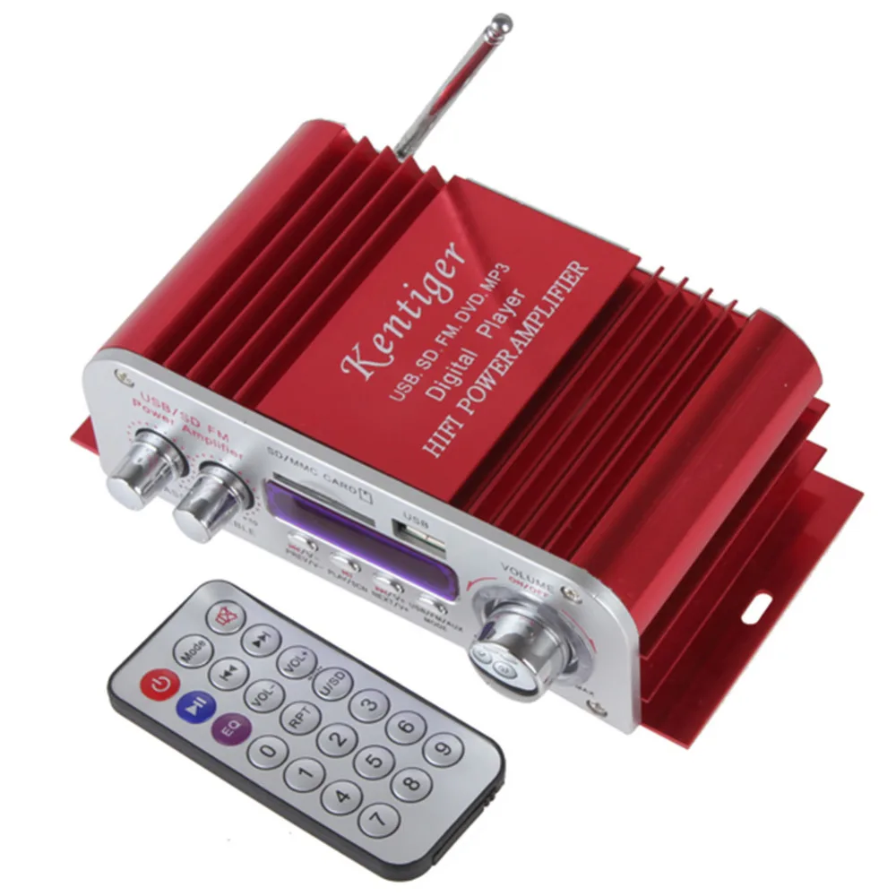 HY3006 Sound Mode 12V Mini Digital HIFI Car Power Amplifier Digital Display Audio Music Player