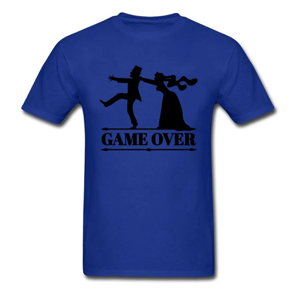 game over bride groom bachelor bachelorette party_blue