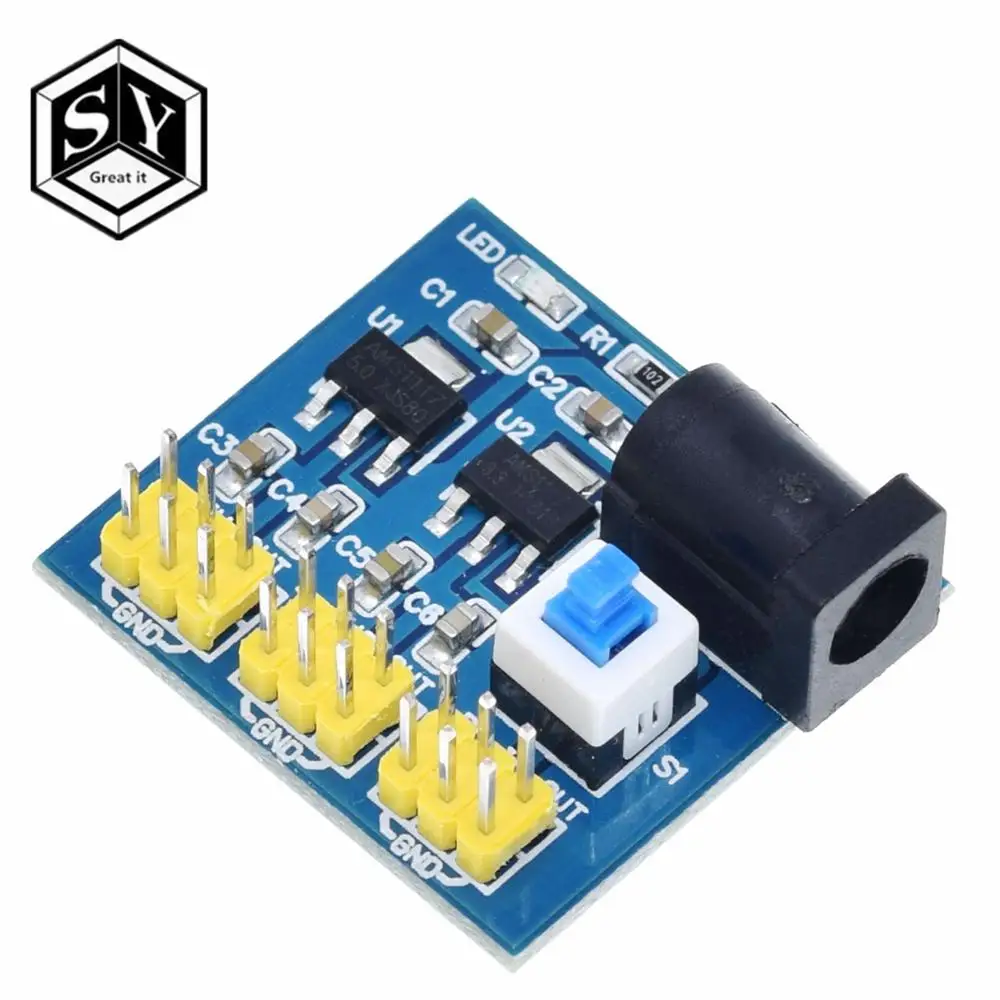 1 шт. Great IT 3 В 5 12 мультивыходное напряжение конверсия DC в модуль питания|power module|module