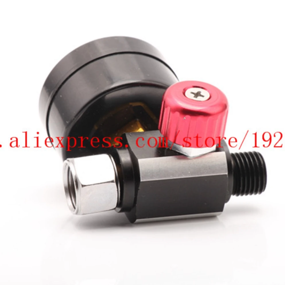 Mini red gun pressure regulator air control valve valve exhaust