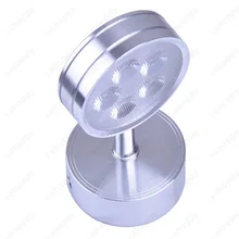 Затемнения 5 Вт светодиодный настенный светильник лампа подсветка для фотографий вращающееся освещение Прожектор кнопка включения/выключения/N серебряный корпус алюминий спальня отель