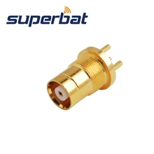 Superbat 75 Ом RF разъем 1,6/5,6(L9) через отверстие Jack прямая Вертикальная печатная монтажная плата